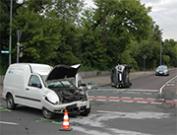 Verkehrsunfall mit drei Verletzten in Magdeburg